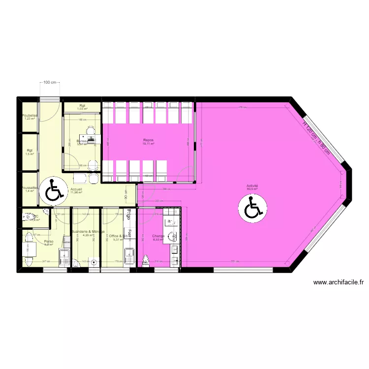 B93L83GL projet. Plan de 