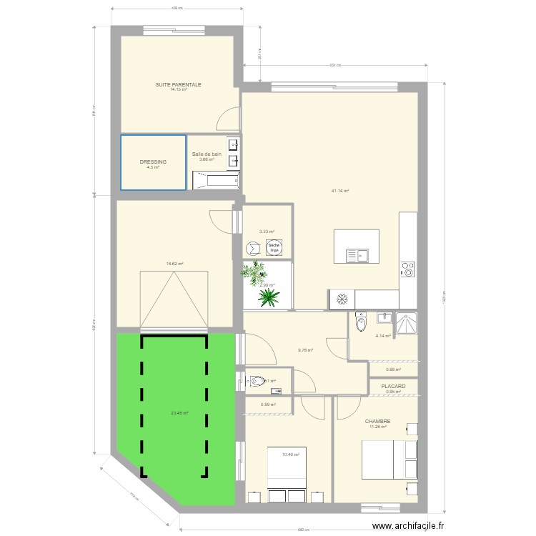 PLAN X PLUI PATIO V6. Plan de 0 pièce et 0 m2