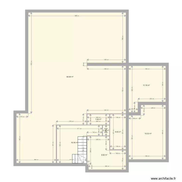 3 fontaines lotissement modifi&eacute;. Plan de 