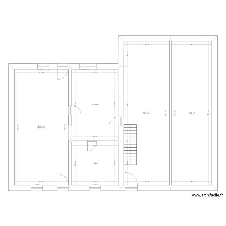 Henriville TEST 1. Plan de 