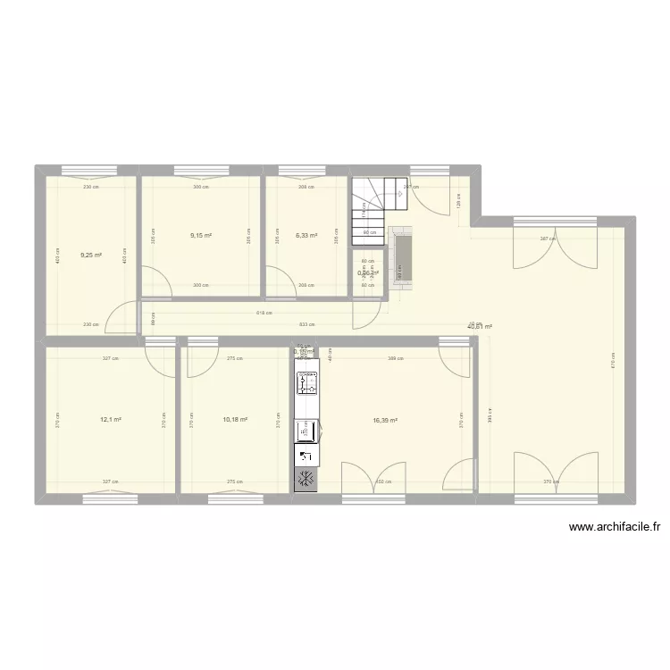 Avalon Etage. Plan de 