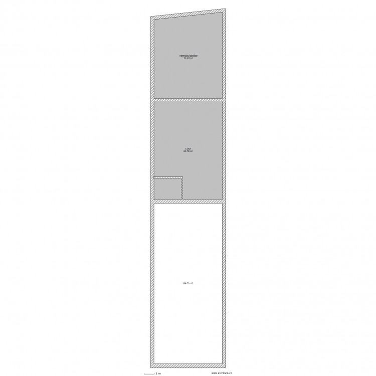 jourdan.cour.rdc. Plan de 0 pièce et 0 m2