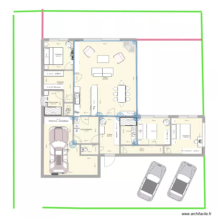 Servolex Maison L. Plan de 