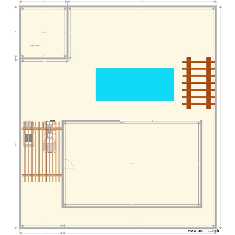 emplacement maison terrain 30x34 2. Plan de 0 pièce et 0 m2