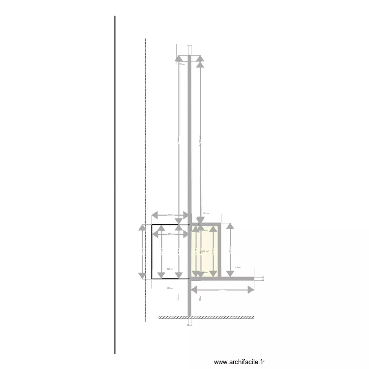 fosse sceptique Halite 2023-02-20. Plan de 