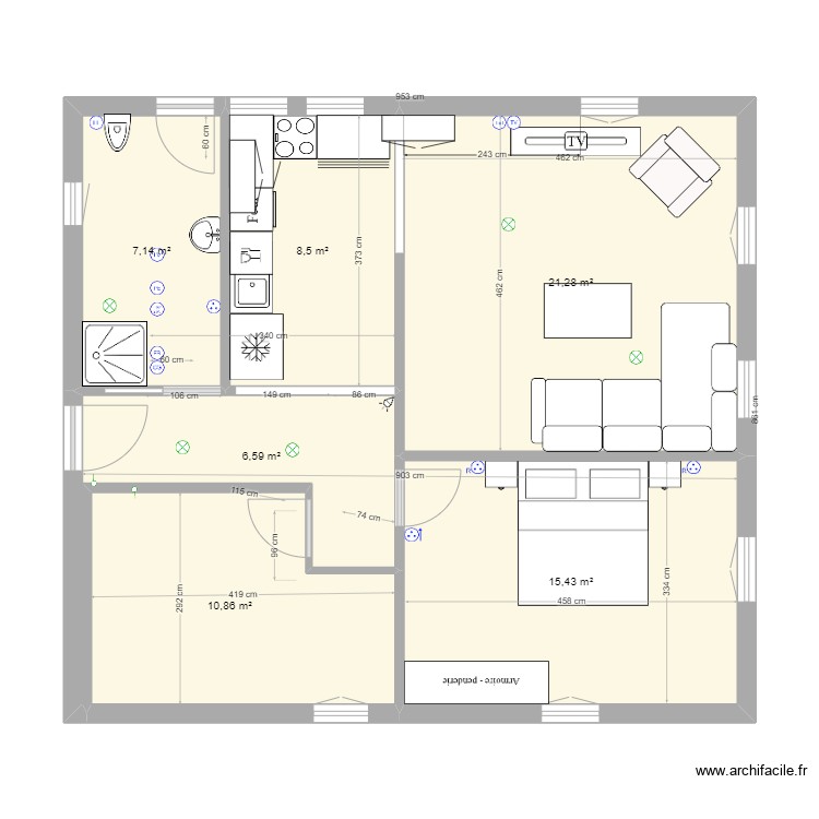 maison mar&eacute;cottes 2018. Plan de 0 pièce et 0 m2