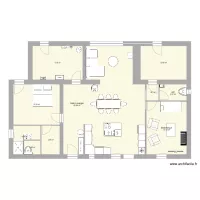 plan apr&egrave;s travaux Thevet