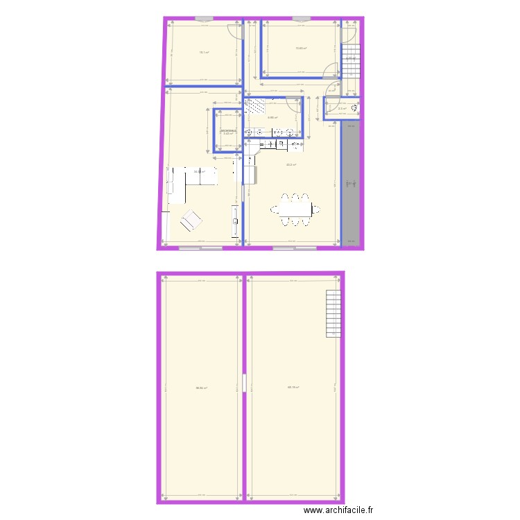 ecochard projet. Plan de 0 pièce et 0 m2