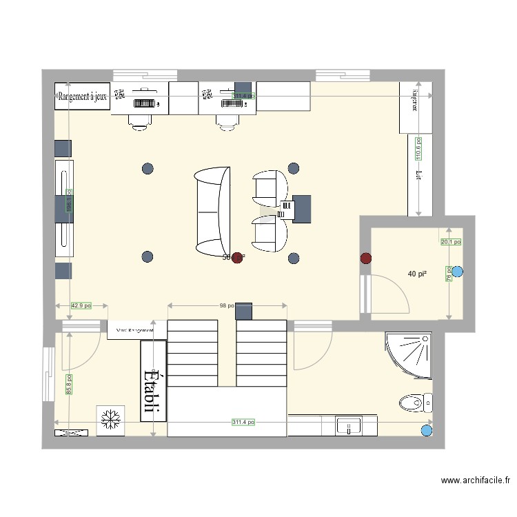 SousSol Matt v2. Plan de 0 pièce et 0 m2