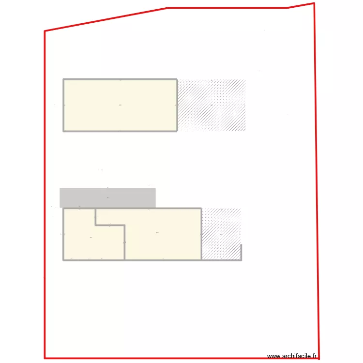 Plans b&eacute;ton. Plan de 
