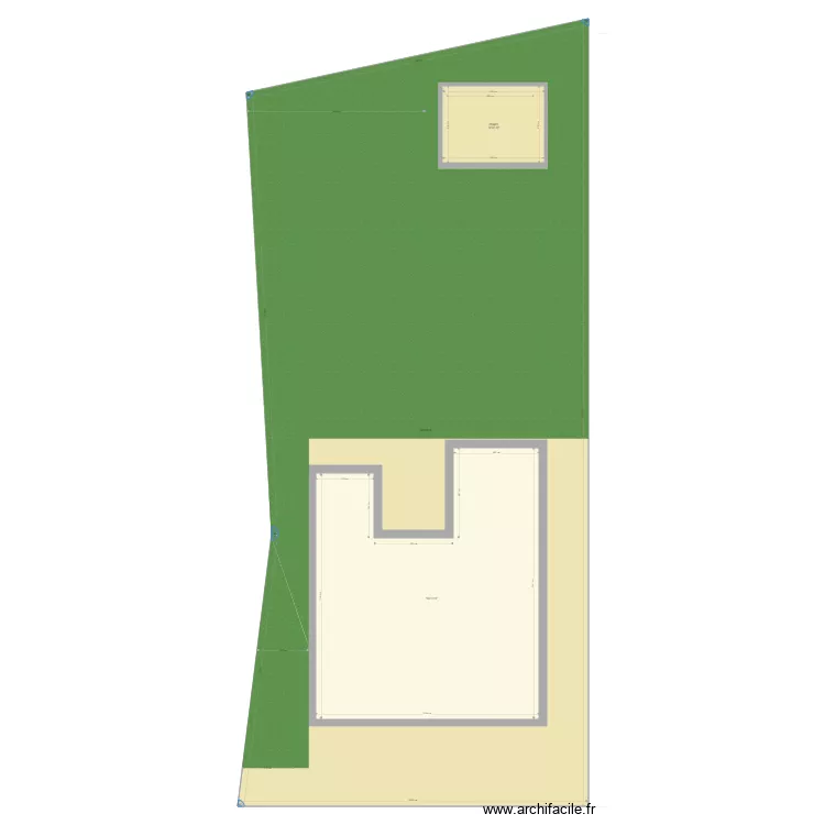 maison braine chateau a nue. Plan de 