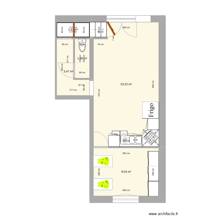 En attendant 2. Plan de 0 pièce et 0 m2