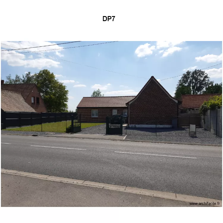 DP7 photo de pr&eacute;s. Plan de 