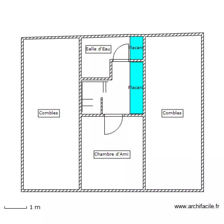 Ker Kepouic 2eme etage. Plan de 