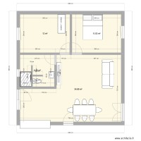 Appartement 2 Ch 8.5 m 9 m