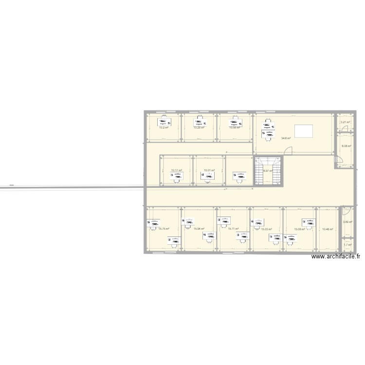 mission locale. Plan de 0 pièce et 0 m2