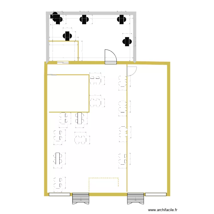LE MEZZE PMR. Plan de 