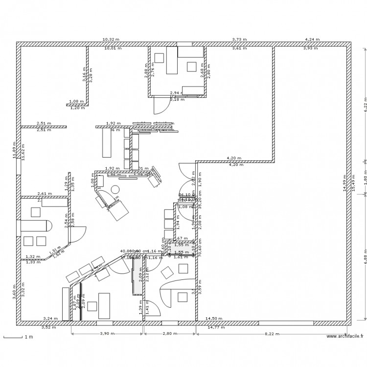 plan 3. Plan de 0 pièce et 0 m2