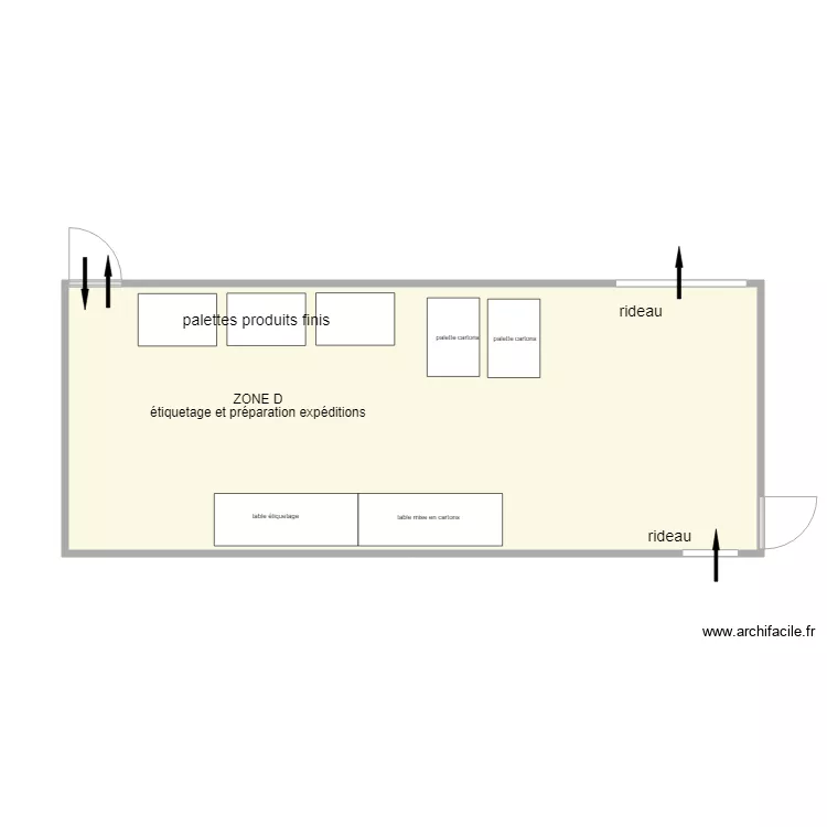 aménagement ZONE D rev 231018. Plan de aménagement ZONE D rev 231018. Plan de