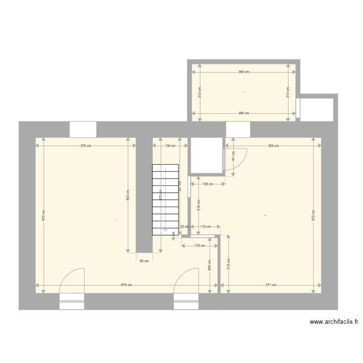 Ganichaud rdc. Plan de 0 pièce et 0 m2