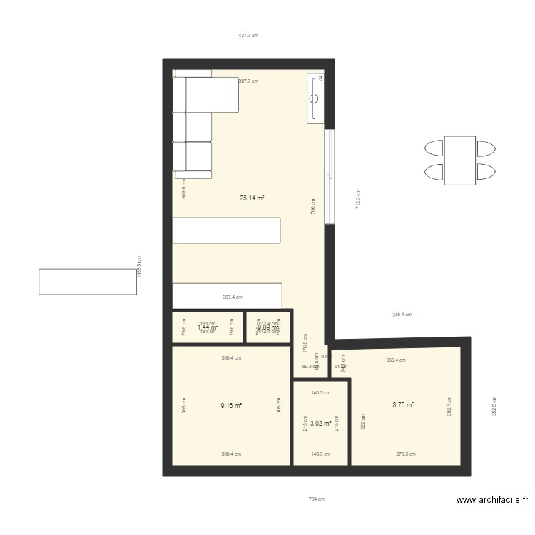 rico 55. Plan de 0 pièce et 0 m2