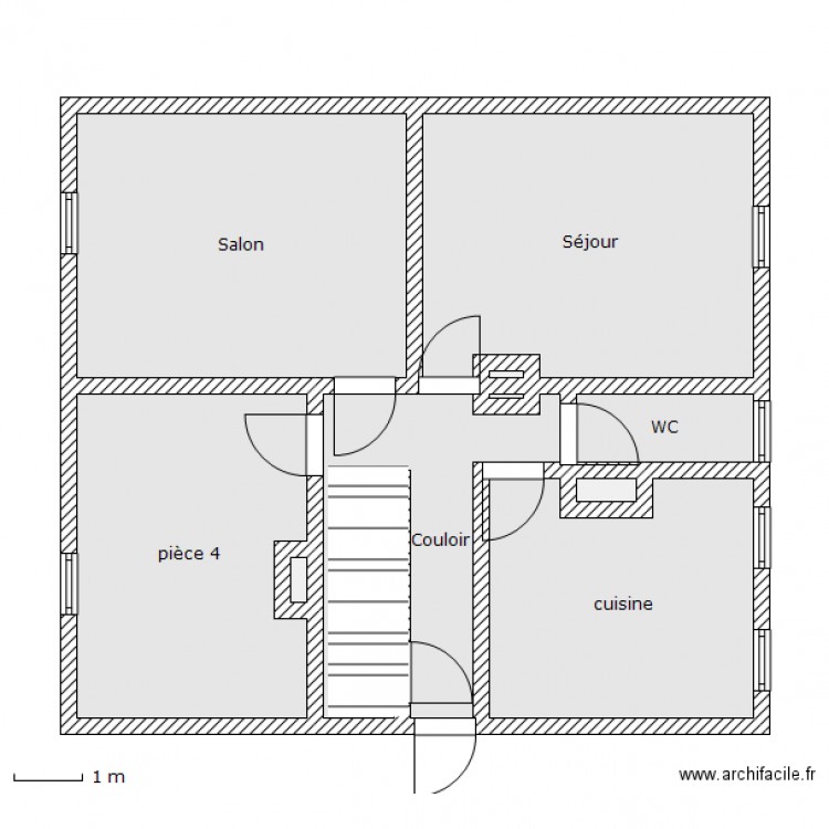 CHANG RDC. Plan de 0 pièce et 0 m2