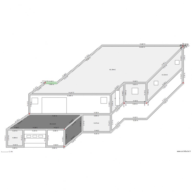 projet1. Plan de 0 pièce et 0 m2