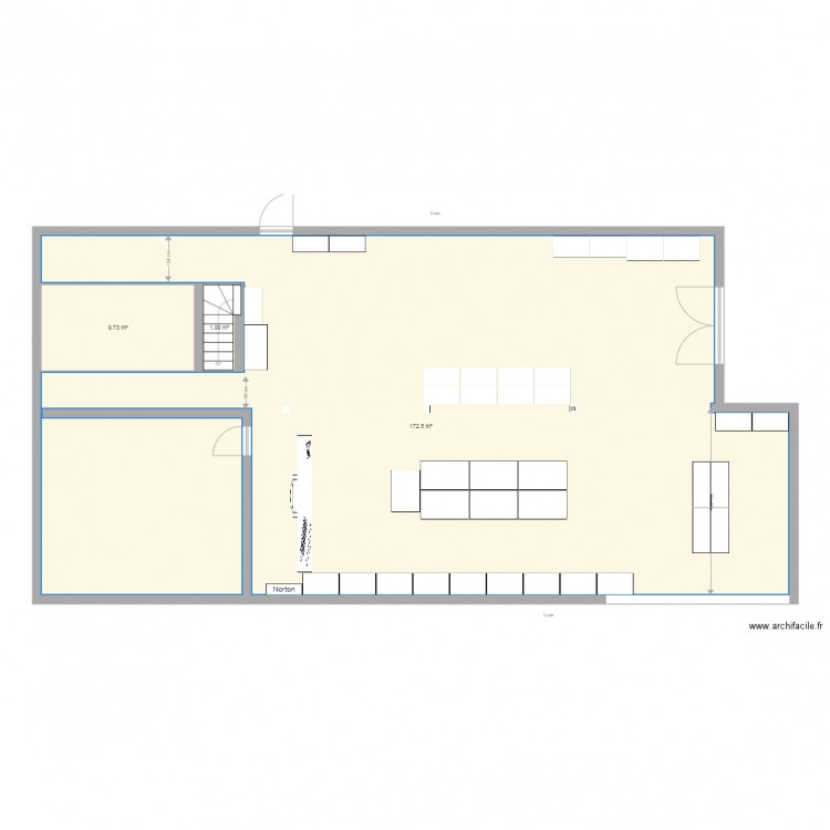 Chinon. Plan de 0 pièce et 0 m2