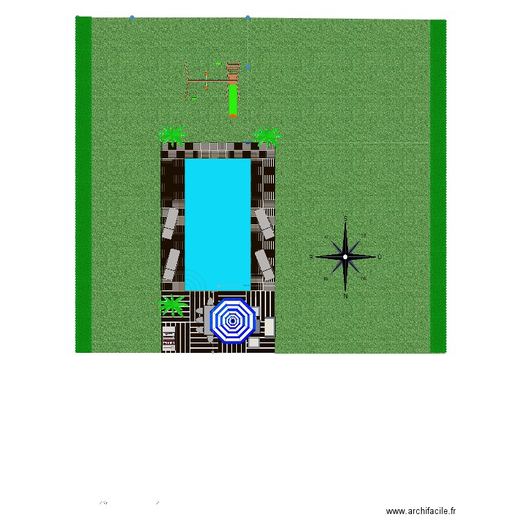 PLAN JIMMY jardin. Plan de 0 pièce et 0 m2