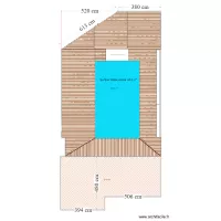 Terrasse Cacun &agrave; realis&eacute;e