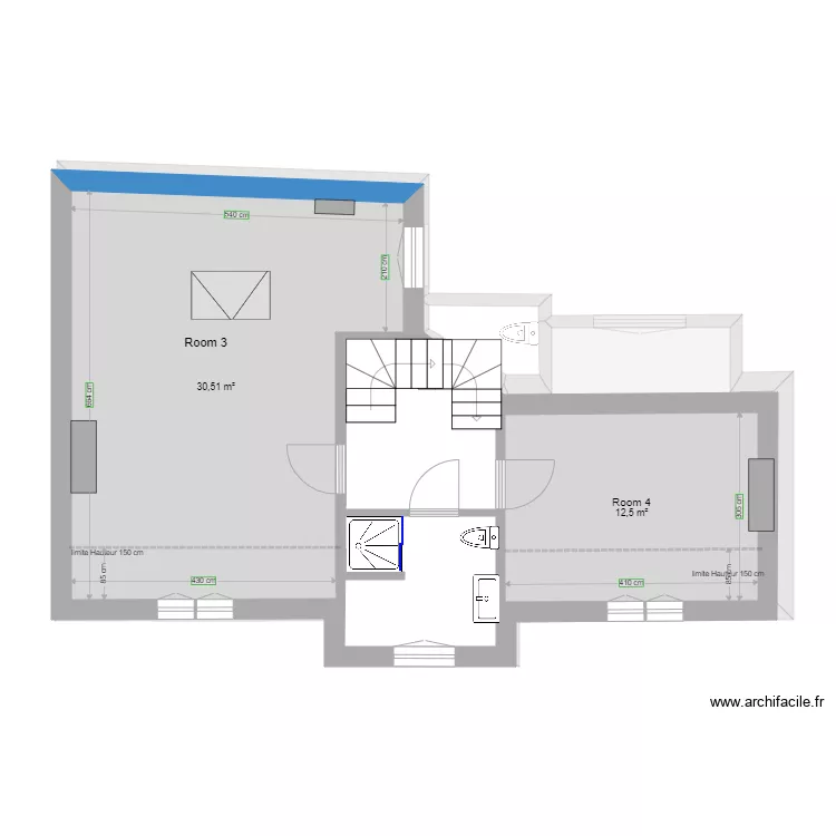 Framboisier. Plan de 