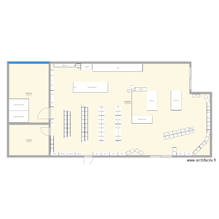 magasin de merde de Anatile. Plan de 0 pièce et 0 m2