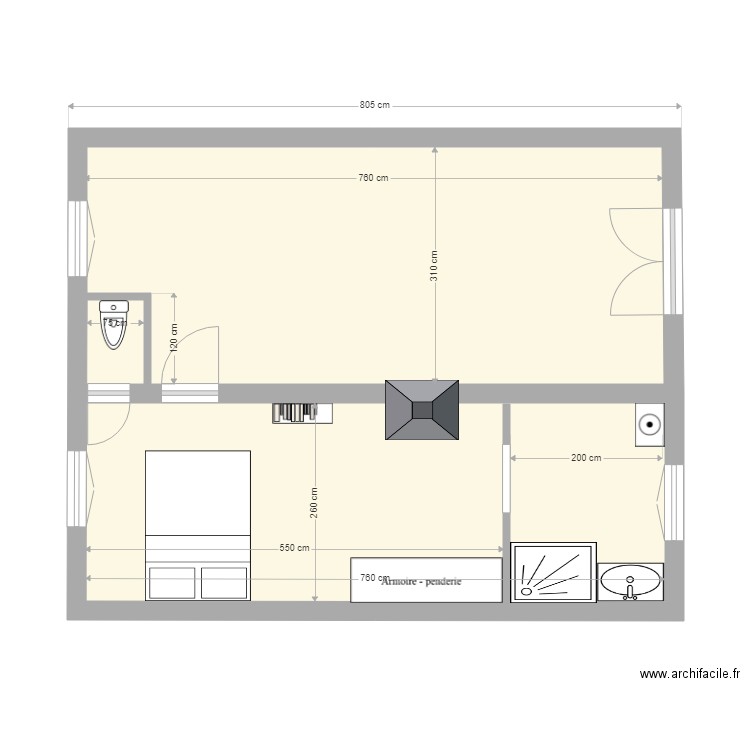 Projet 5. Plan de 0 pièce et 0 m2