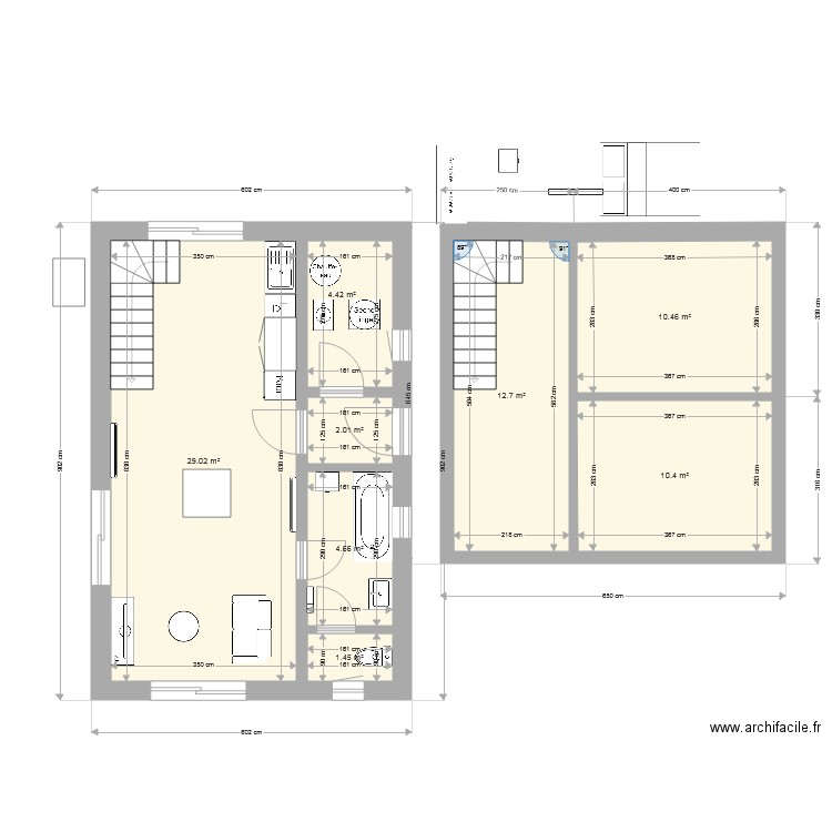 maison small 2. Plan de 0 pièce et 0 m2