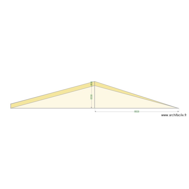 Pentes. Plan de 0 pièce et 0 m2