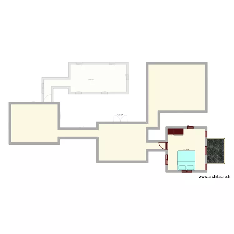 rox15. Plan de 10  et 176 m²