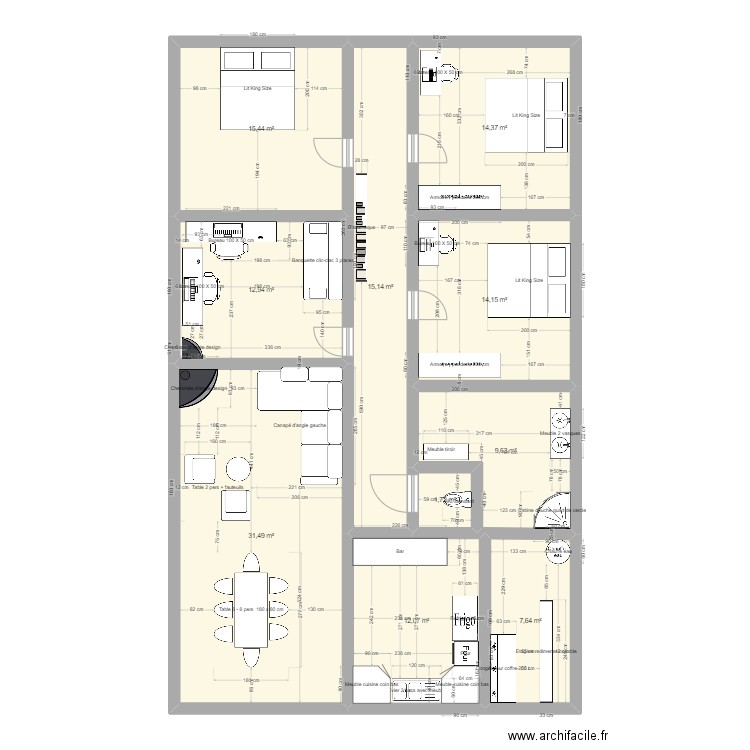 maison 2. Plan de 0 pièce et 0 m2