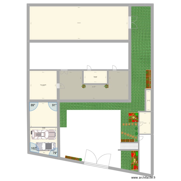 MAISON GUYNEMER GENERAL. Plan de 7 pièces et 320 m2