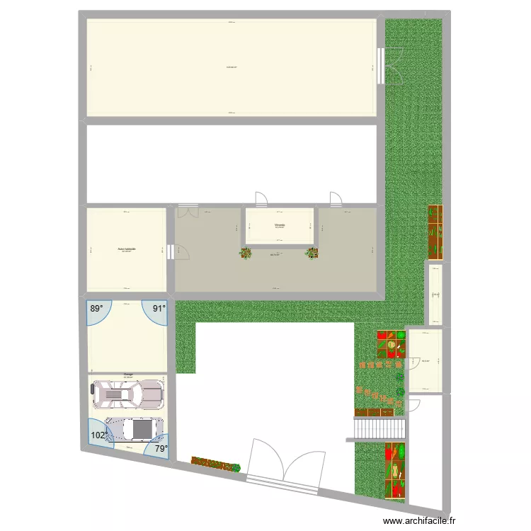 MAISON GUYNEMER GENERAL. Plan de 