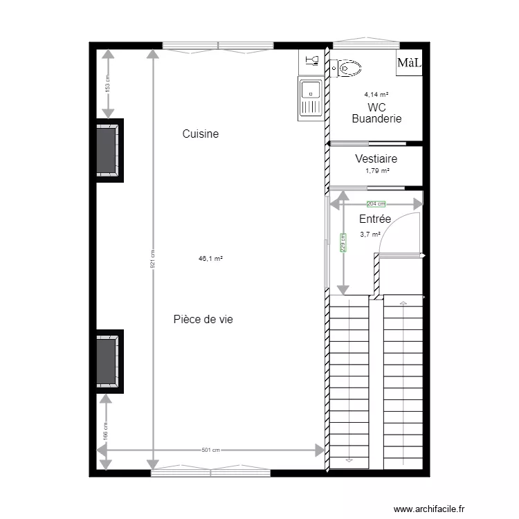 230 Lamartine BETHUNE proposition 1. Plan de 