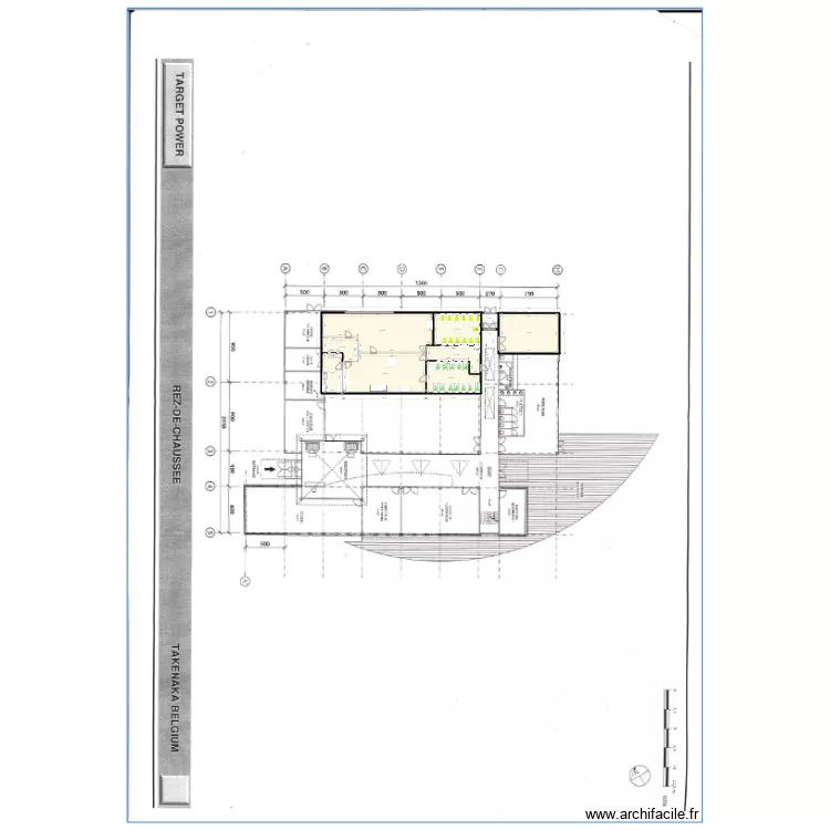 creche 6 avec mobilier. Plan de creche 6 avec mobilier. Plan de