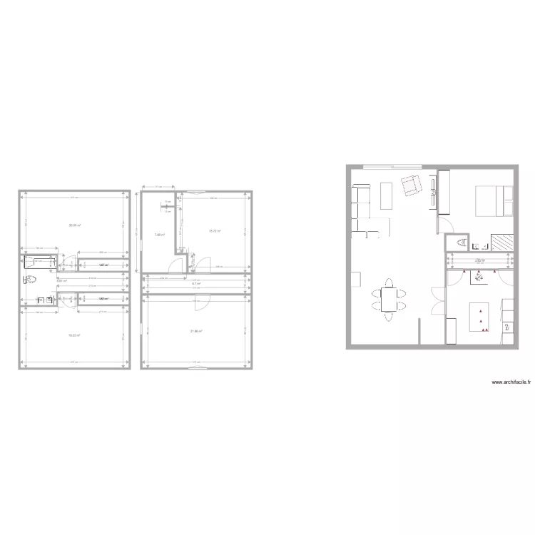 CHAT 2 GRANDES LIGNES. Plan de 