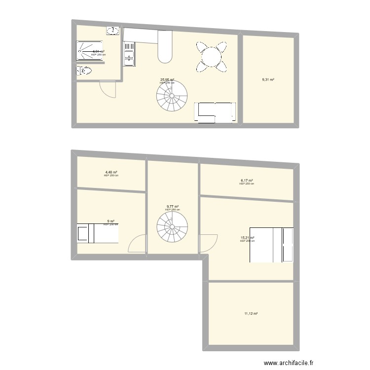 Lanveoc T3. Plan de 0 pièce et 0 m2
