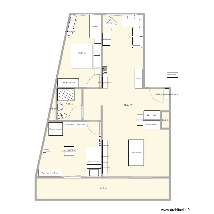Nyon. Plan de 0 pièce et 0 m2