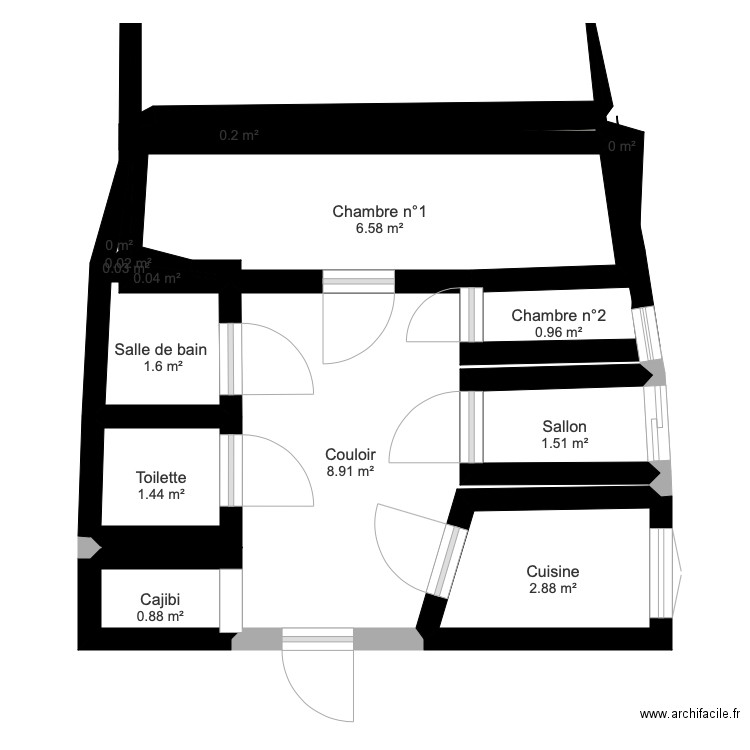 Plan maison dossier U33. Plan de 0 pièce et 0 m2