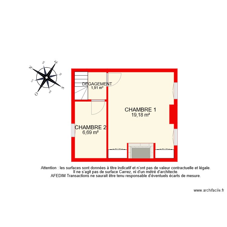 BI 7271 ETAGE BIS. Plan de 0 pièce et 0 m2