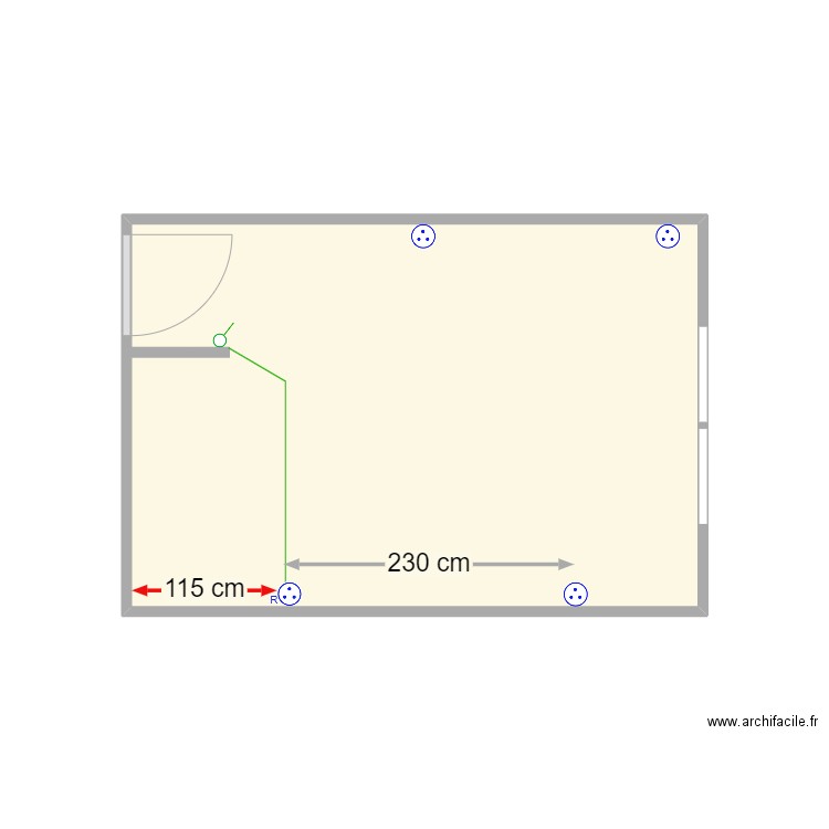 CH 2 RANDOUX. Plan de 0 pièce et 0 m2