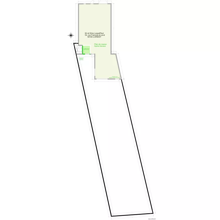 plan de masse après 2. Plan de plan de masse après 2. Plan de