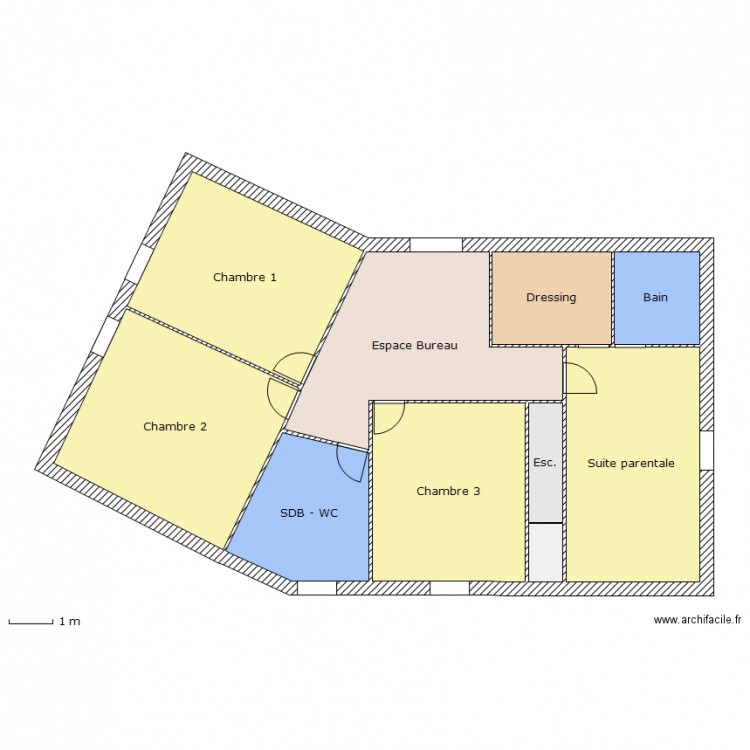 Harmonie combles - etage. Plan de 0 pièce et 0 m2