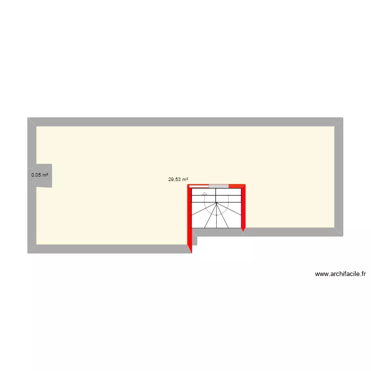 Plan – Combles aménagés – Par yannpasco95 ️ | ArchiFacile
